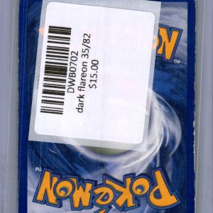 Dark Flareon 35/82, Vintage Singles Pokemon card - alternate view