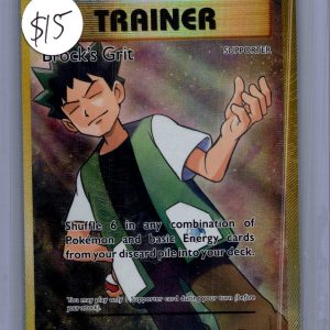 Brocks Grit 107/108, Evolutions Pokemon card