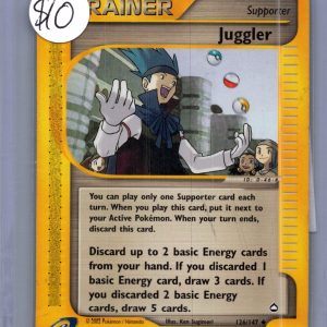 Juggler 126/147, Vintage Singles Pokemon card
