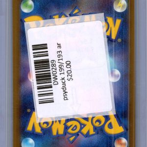 Psyduck 199/193 ar, Japanese Singles Pokemon card - alternate view