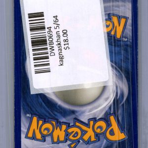 kangaskhan 5/64, Vintage Singles Pokemon card - alternate view