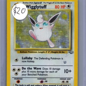 Wigglytuff 16/64, Vintage Singles Pokemon card