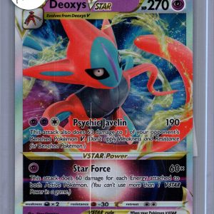 Deoxy Vstar SWSH268, Promo Pokemon card