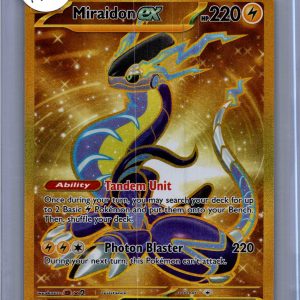 Miraidon ex 253/198, Scarlett and Violet Base Pokemon card