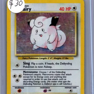 Clefairy 5/102, Vintage Singles Pokemon card