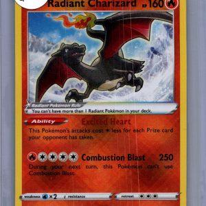 Radiant Charizard 020/159, Crown Zenith Pokemon card