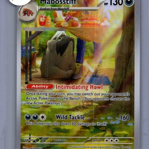 Mabostiff 218/198, Scarlett and Violet Base Pokemon card