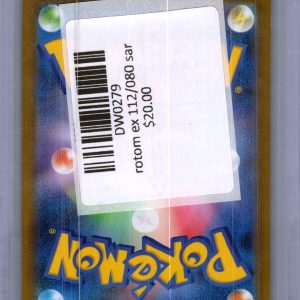 Rotom ex 112/080 SAR, Japanese Singles Pokemon card - alternate view