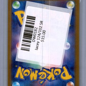 Lacey 124/102 SR, Japanese Singles Pokemon card - alternate view