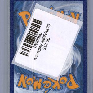 Manaphy GG06/GG70 Pokemon card - alternate view