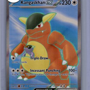Kangaskhan ex 190/165, 151 Pokemon card