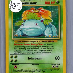 Venusaur 15/102, Vintage Singles Pokemon card
