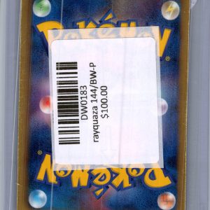 Rayquaza 144/BW-P, Japanese Singles Pokemon card - alternate view