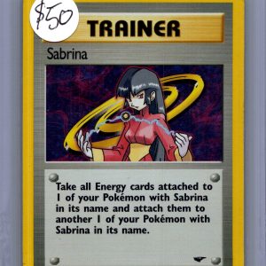 Sabrina 20/132, Vintage Singles Pokemon card