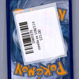 Steelix ex 108/114, Steam Siege Pokemon card - alternate view