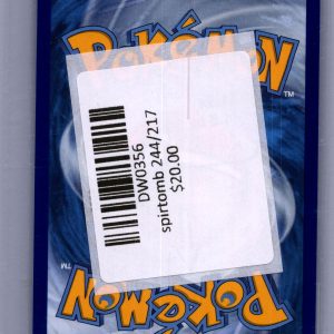 Cynthia's Spiritomb 244/217, Ascended Heroes Pokemon card - alternate view