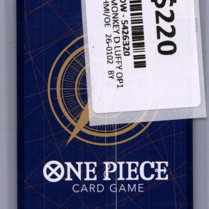 Monkey.D.Luffy OP13-118 SEC Alt Art, OP13 One Piece trading card - alternate view