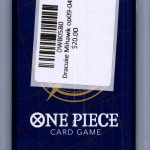 Dracule Mihawk OP09-048 SR Alt Art, OP09 One Piece trading card - alternate view