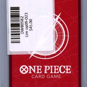 Lim OP09-022 L Alt Art, OP09 One Piece trading card - alternate view