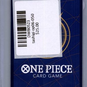 Tashigi OP06-050 R Alt Art, OP06 One Piece trading card - alternate view