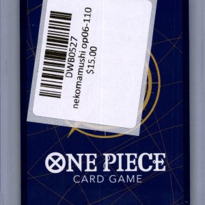 Nekomamushi OP06-110 UC Alt Art, OP06 One Piece trading card - alternate view