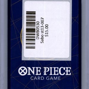 Sabo ST13-007 C Alt Art, ST13 One Piece trading card - alternate view