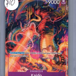 Kaido P-010 P, P One Piece trading card