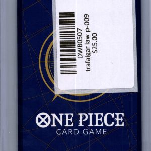 Trafalgar Law P-009 P, P One Piece trading card - alternate view