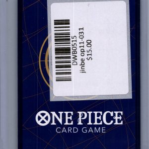 Jinbe OP11-031 SR Alt Art, OP11 One Piece trading card - alternate view