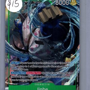 Jinbe OP11-031 SR Alt Art, OP11 One Piece trading card