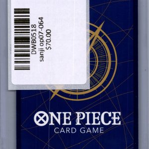 Sanji OP07-064 SR Alt Art, OP07 One Piece trading card - alternate view