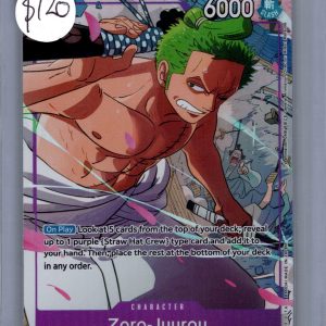 Zoro-Juurou TR ST18-004 SR, ST18 One Piece trading card