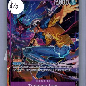 Trafalgar Law P-093 P, P One Piece trading card