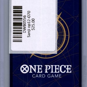 Sanji OP12-070 R Alt Art, OP12 One Piece trading card - alternate view