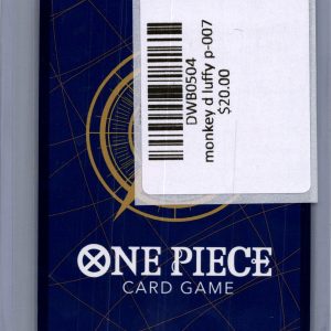 Monkey.D.Luffy P-007 P, P One Piece trading card - alternate view