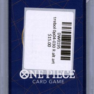 Trebol OP04-030 R Alt Art, OP04 One Piece trading card - alternate view