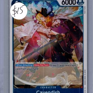 Cavendish OP10-045 R, OP10 One Piece trading card