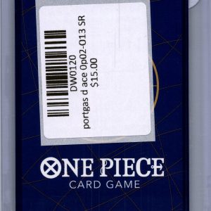 Portgas.D.Ace OP02-013 SR, OP02 One Piece trading card - alternate view