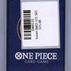 Kuzan OP02-121 SEC, OP02 One Piece trading card - alternate view
