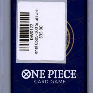 Enel OP05-100 SR Alt Art, OP05 One Piece trading card - alternate view