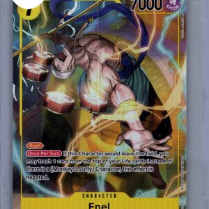 Enel OP05-100 SR Alt Art, OP05 One Piece trading card