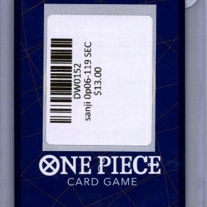 Sanji OP06-119 SEC, OP06 One Piece trading card - alternate view