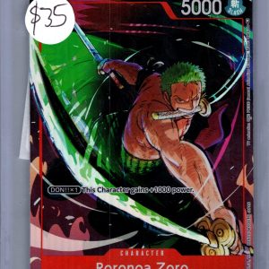 Roronoa Zoro ST01-013 SR, ST01 One Piece trading card