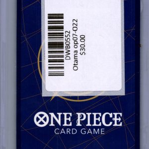 Otama OP07-022 R Alt Art, OP07 One Piece trading card - alternate view