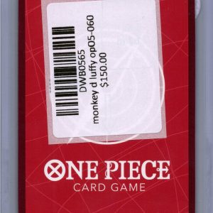 Monkey.D.Luffy OP05-060 L Alt Art, OP05 One Piece trading card - alternate view