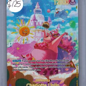 Charlotte Linlin SP OP03-114 SR, OP03 One Piece trading card