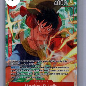 Monkey.D.Luffy OP12-015 SR Alt Art, OP12 One Piece trading card
