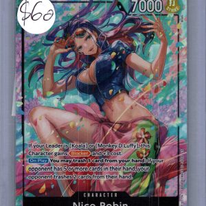 Nico Robin OP12-087 SR Alt Art, OP12 One Piece trading card