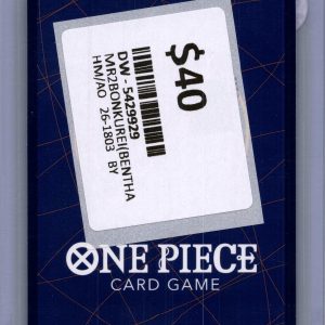 Mr.2.Bon.Kurei(Bentham) OP14-091 SR Alt Art -OP14 One Piece trading card - alternate view