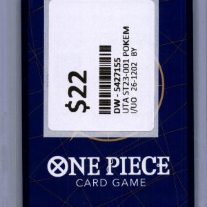 Uta ST23-001 SR, ST23 One Piece trading card - alternate view